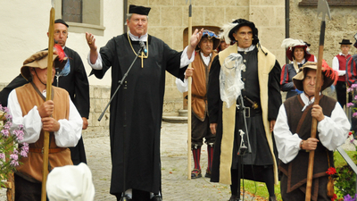 Historienspiel 2012; Foto: Gerd Ullinger